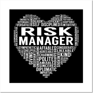 Risk Manager Heart Posters and Art